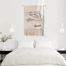 마벨인홈 감성 행잉 인테리어 장식 마크라메 (그림2종), 우먼