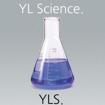 [YLS] 국산 유리 삼각플라스크 50ml ~ 500ml Erlenmeyer Flask (비커 메스실린더 유리실험도구), 200ml