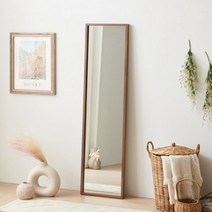3colors 벽걸이 전신거울 HZ811 400 adv, 월넛