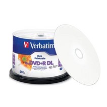 공씨디 공cd 공DVD DVD 디스크 범용 + R DL 8.5GB 듀얼 레이어 8X 240min 50 개/몫, 한개옵션0