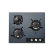 린나이 빌트인 가스쿡탑 3구 560X480 전기 리플렉트 RBR-PF3600L, 가스통 사용 - LPG, 미포함