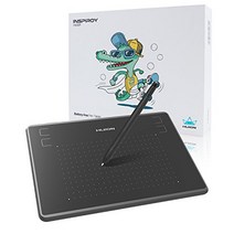 HUION 펜 타블렛 펜 탭 H430P 4.8×3 인치 Windows Mac Android Chrome OS 88.0 이상에 대응 충전 불필요 펜 4096 레벨 필압 OTG 어댑터 첨부 초보자용 일러스트 입문용