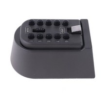 금고 부품 잠금 자물쇠 휴대용 가정용 key safe lock storage box 야외 코드 조합 암호 보안 방수 벽 마운트 푸시 버튼 케이스