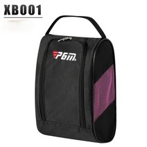 골프 백 가방 pgm 휴대용 미니 신발 나일론 캐리어 보스턴 경량 캐디 악세사리 스탠드, 블랙 핑크