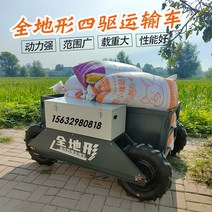 농업용운반차 전동운반차 끌차 리프트 밀차 카트 전 지형 운송 차량 원격 제어 전기 농업 과수원 트럭 오프로드 4 륜구동 농업용 륜 산악 덩굴, [02] 크기가 큰