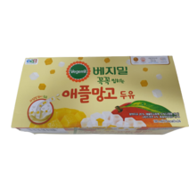 베지밀 애플망고 두유 190ml 24팩, 24개