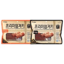 아스쿠 안심 프리미엄 져키 연어 비프 800g 강아지 간식