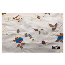 고급 양단 공단 한복 견직물 자수