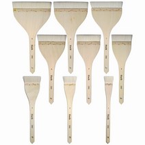 2363 염소털 나무 손잡이 수채화 아티스트 미술 용품 페인트 헤이크 브러쉬 1 피스, Size1