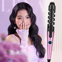 Kimmor 세라믹 다이아몬드 멀티 고데기 전동 회전 무손상 봉고데기, K01