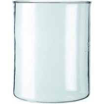 보덤 Bodum 0.5L17온스 4컵 예비 유리 주둥이 없음, 0.5L
