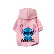 강아지옷 새로운 디즈니 겨울 애완 동물 강아지 옷 미키 미니 개 후드 따뜻한 코튼 강아지 작은 중간 개 스웨터 프랑스 불독 페로 특이한 애견옷 겨울옷 강아지패딩 조끼 애견옷 겨울옷, XL, F