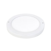 장수램프 LED 8인치 엣지원형 직부등 20W 현관 복도 조명 천장등, 주백색(아이보리빛)