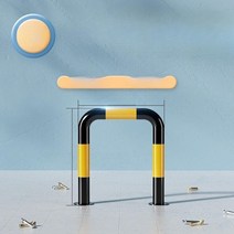 무단주차방지 주차장안전바 가드레일안전바 펜스 안전바 주차라인규격 안전펜스 안전난간 울타리 가드레일울타리 차량 충돌 방지 주차 공간 경고 도로 보호, A