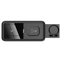 앤트앤비 3in1 아이폰 애플워치 에어팟 고속 무선충전기 충전대, 01.무선충전 M66_블랙