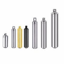메모리얼스톤 강아지 유골함 보관함 dropship 8 size cylinder urn, 10x85 실버