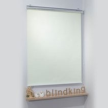 도담블라인드 양면 암막 방염롤스크린 그린 가로 120 cm