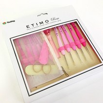 튤립 에티모 로즈 레이스 코바늘 세트