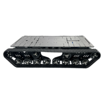 4륜 구동 크롤러 로봇 실험 자동차 트럭 탱크 새시, 25 모터 12V330rpm 블랙
