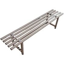 스테인레스 부식방지 옥상 철제 벤치 긴의자 평벤치, 202단층길이100X40X18