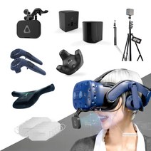 HTC VIVE VR 가상현실 액세서리 6종 트래커 무선어댑터 베이스스테이션 스탠드, 1개, 05. VIVE 컨트롤러 (2018)