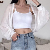 여성용 라라온 레이나 볼레로 가디건