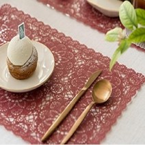 테이블 매트 식탁깔개 테이블천 식탁매트, 06_나뭇잎매트(골드)