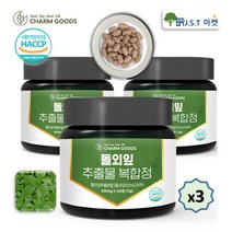 돌외잎 추출물 복합정 돌외잎주정 10배 농축 추출 차 AMPK 효소 효능 120정 수량선택 1병~5병, 3통
