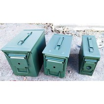 탄피통 군용탄통 캠핑 총알상자 차박 탄약 감성 박스, 큰 상자