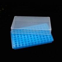 실험실 연구실 유리병 시약병 거치대 보관함 실험실 60/96 구멍 플라스틱 0.2ml / 1.5ml 양면 가역 파이프, 01 60holes with cover