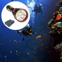 스노클링 다이빙 랜턴 XHP70.2 풀세트