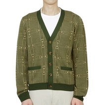 [구찌] [명품]익스퀴짓 홀스빗 자카드 남자 울 가디건 716359 XKCO0 3235 7