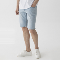 스타일 에스 스타일에스 ID 남자 빅사이즈 베이직 데님 청 반바지