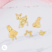 동화 금속 파츠 레진 아트 공예 재료 R254, 1.리본
