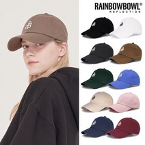 레인보우볼NEW RBB 시그니처 스몰 로고 볼캡 모자 12colors