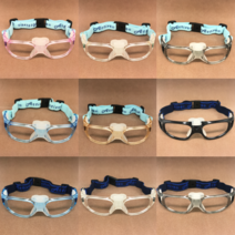 스포츠 운동용 고글 축구 안경 농구 테니스 고글 엑티브 어린이용 어른용, 어른용투명