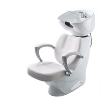 미용실 샴푸대 샴푸 의자 미용 베드 두피 마사지 침대, 화이트