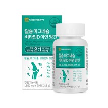 마그네슘 치아 뼈건강에 좋은 청소년 영양제 90정 3개월분, 1+1BOX (6개월분)