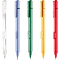 모나미 클리키 샤프 0.5mm 낱개 / 사이드 노크식 / 클립형 / 가벼운 무게감 / 인체공학적 디자인 / 심플한 바디 디자인, 슈갸