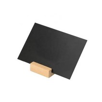 벽메뉴판 벽메뉴판제작 플라스틱 블랙 판지 PVC 칠판 사인 랙 상점 프로모션 스탠드 디스플레이 팝 라벨 광고판 10x15cm 116017, 보여주듯이