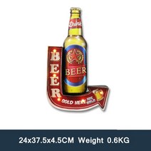 led 큐브 간판 네온 아크릴 미니 간판 빈티지 라스베가스 라이트 사인 바 펍 레스토랑, 17