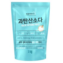 무궁화 바른세제연구소 과탄산소다 세제, 1kg, 3개