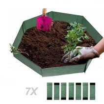 조립식온실 베란다비닐하우스 농자재 멀티 조합 모양 DIY 야채 성장 화분 과일 양파 정원 심기 가방 야외, 06 7PCS