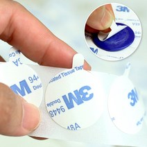 원형 양면테이프 실링왁스 재료 청첩장 양면스티커10P, 28mm