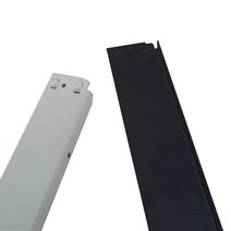 스피드랙 선반 받침 받침대 사이드바 앵글 부속 부품 조립식선반, 1000mm받침 블랙