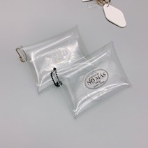 노마스 PVC 투명 카드지갑 (CLEAN/BLACK)
