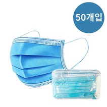 판촉물/1000개/3중필터 일회용 고급마스크블루마스크일회용마스크/로고인쇄 도매제작 제조 기념품 답례품, 기본1000개구매시, 인쇄신청