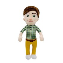 15-33cm 코코멜론 플러시 장난감 만화 Tv 시리즈 가족 코코멜론 Jj 가족 자매 형제 엄마와 아빠 장난감 Dall 키즈 홀리데이 선물, F