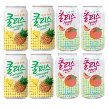 쿨피스 마시는 유산균 파인애플 복숭아 350ml, 복숭아맛 350ml 24개