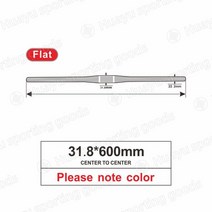 카본핸들바 핸들바 카본 자전거 일체형 산악 플랫 MTB 부품 3K 풀 318600 620 640 660 680 700 720 740 760mm, 600mm